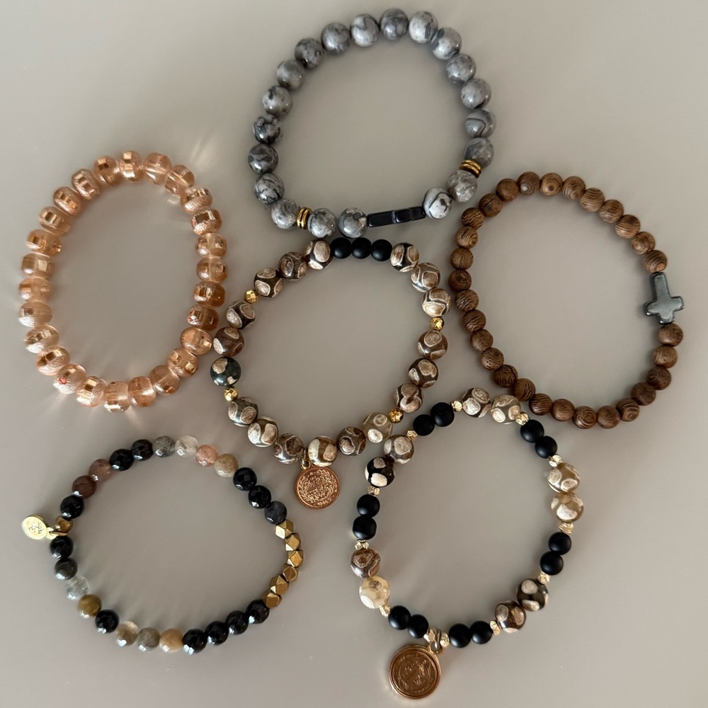 NOT FOR SALE - BRACELETS - Set of 6